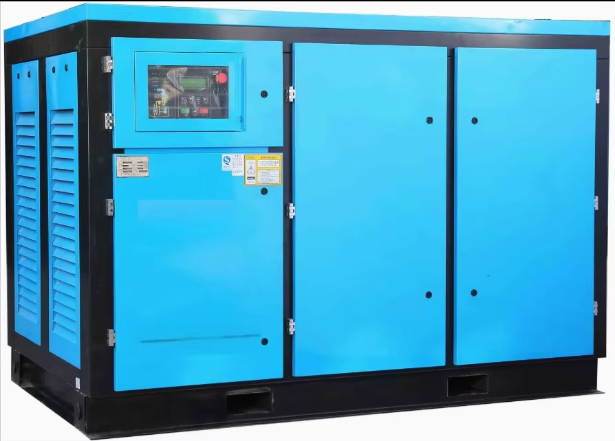 Two-Stage Screw Industrial Compressors Oil-Less 380V 75KW Core Motor ...