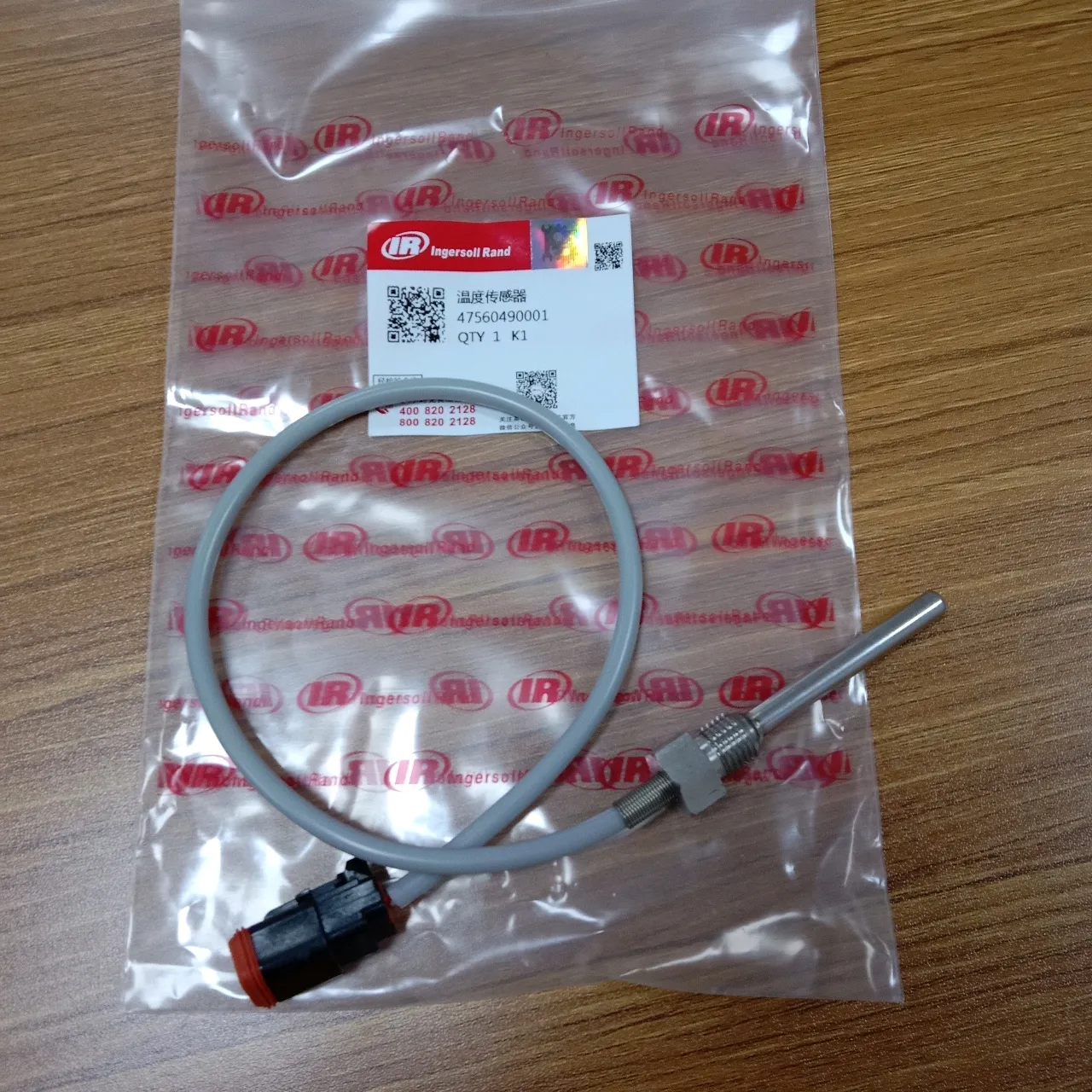 Ingersoll-Rand 47560490001 Temperature Sensor for Screw Air Compressors