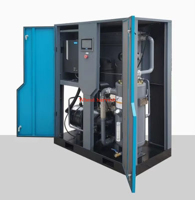 Two-Stage Screw Industrial Compressors Oil-Less 380V 75KW Core Motor ...