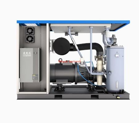 75KW Two-Stage Scroll Industrial Compressors Oil-Less 380V Core Motor ...