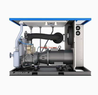 75KW Two-Stage Scroll Industrial Compressors Oil-Less 380V Core Motor ...